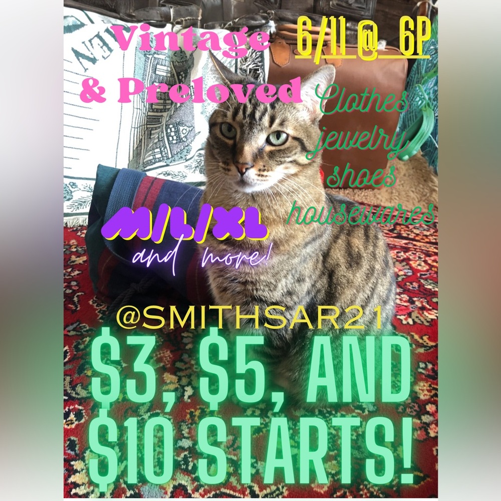 Posh show on June 11th starting at 6pm!!